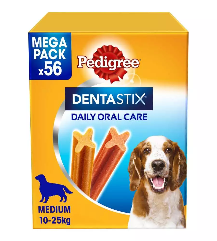 PEDIGREE - DENTASTIX SNACK IGIENE ORALE MEDIUM, 56 PZ